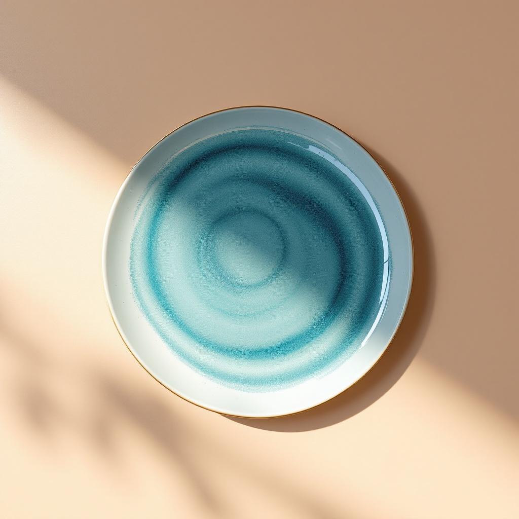 Azure Lagoon Plate