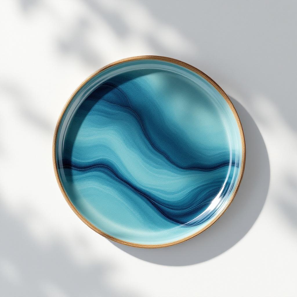 Azure Wave Platter