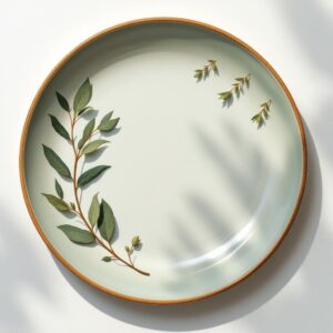 Cypress Leaf Dinner Plate
